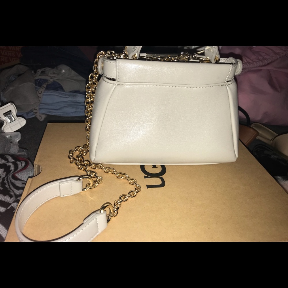 Sage mini satchel purse